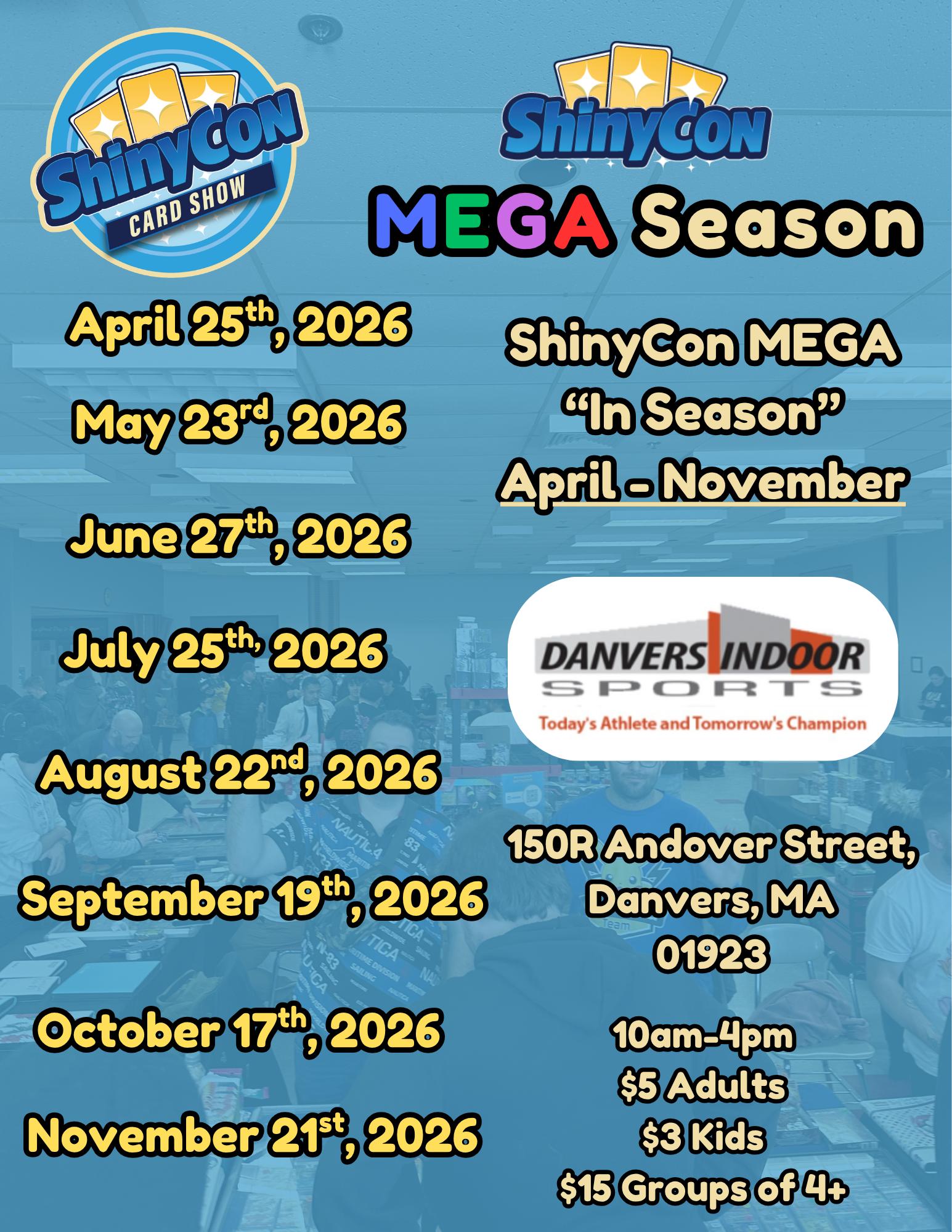 Pokmon Card Show Schedule | ShinyCon Card Show
