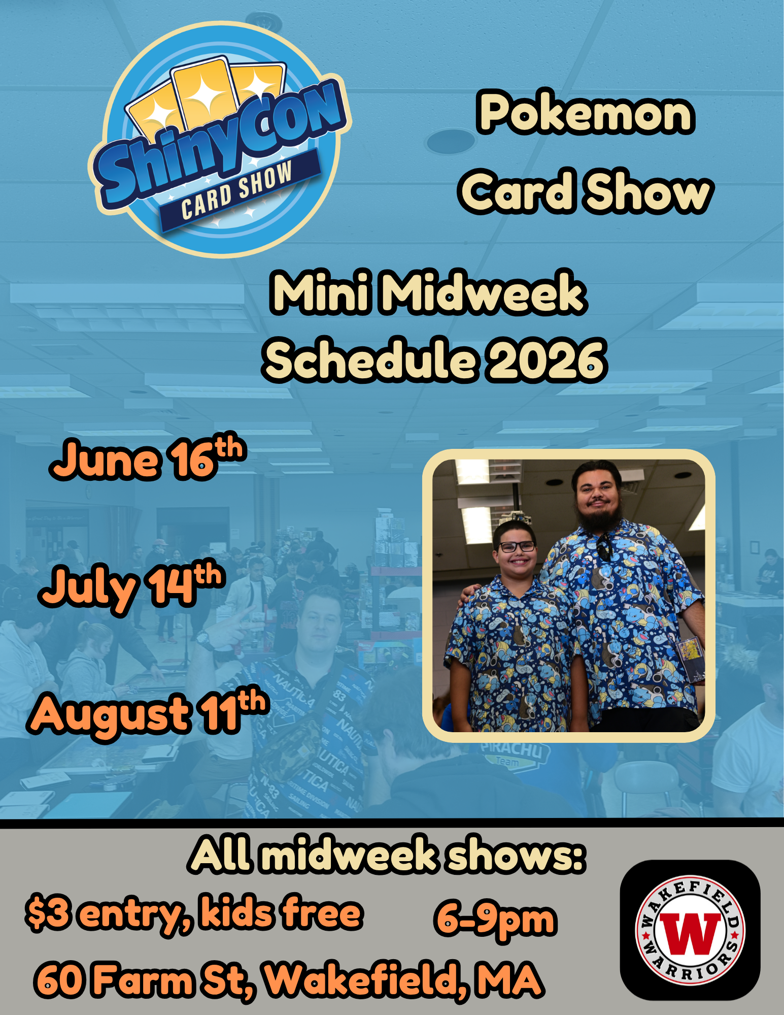 ShinyCon Mini Midweek Pokemon Card Show | ShinyCon Card Show